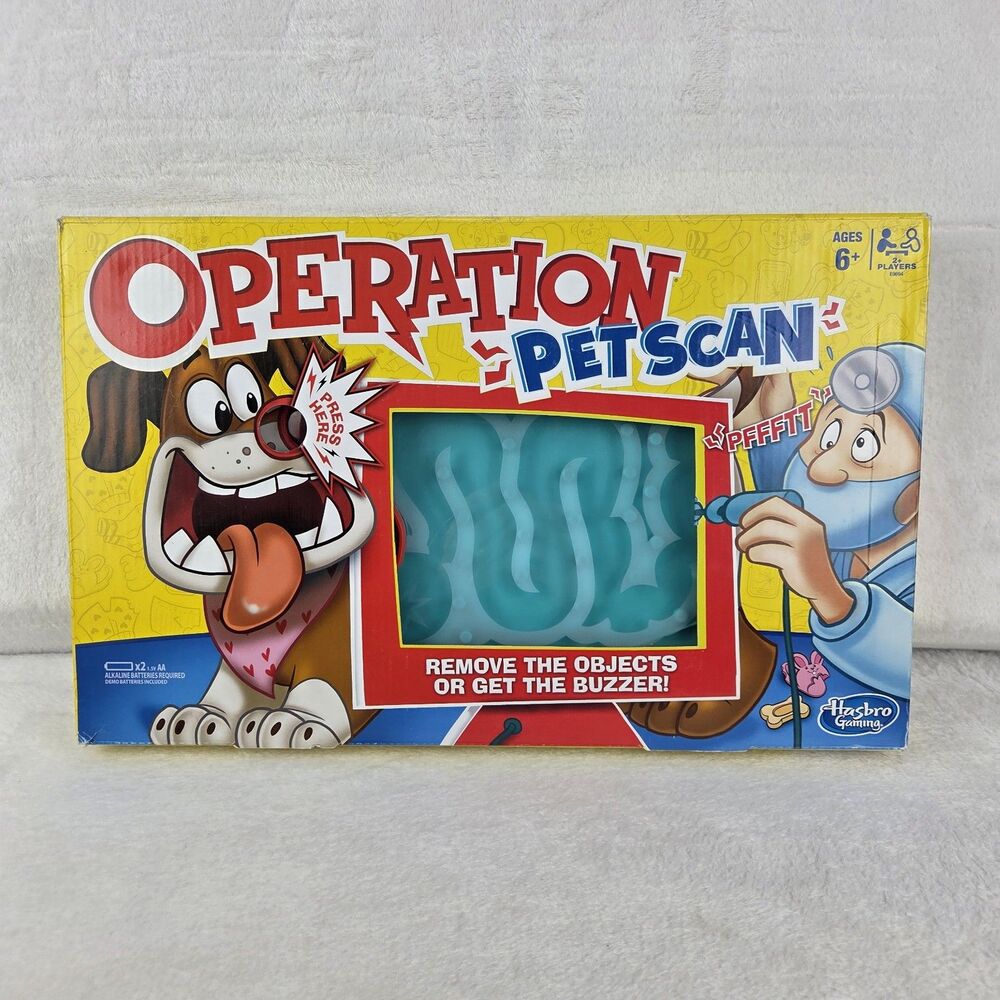 Operation Pet Scan Game With Pets Electronic Vet Board Game 2020